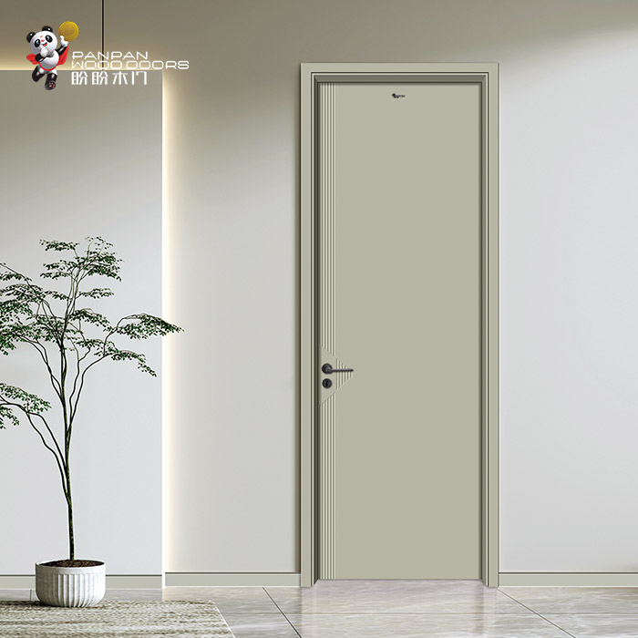 盼盼輕奢免漆門PA3-8|盼盼木門