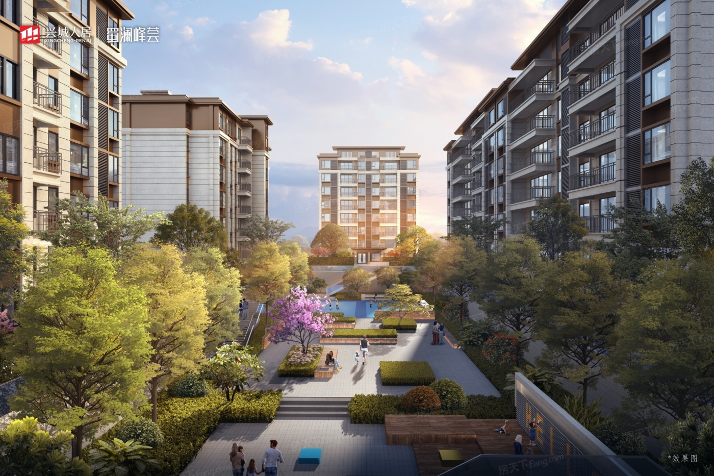 盼盼木門經典案例——成都人居新津蜀峰薈項目 盼盼木門經典案例——成都人居新津蜀峰薈項目