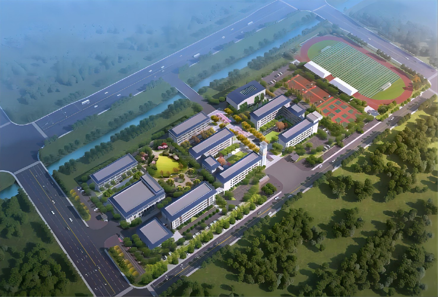 盼盼木門經典案例——豐縣南部新城初級中學北苑路小學項目 盼盼木門經典案例——豐縣南部新城初級中學北苑路小學項目